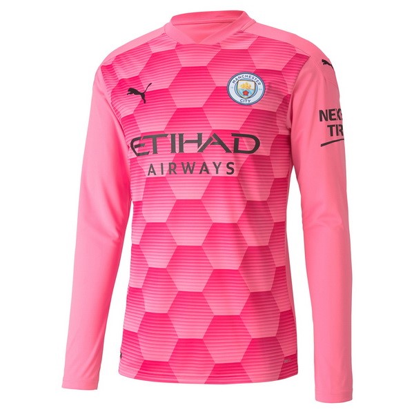 Thailandia Maglia Manchester City Third ML Portiere 20/21 Rosa